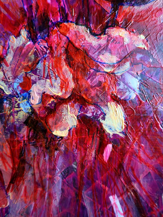 Fantasy with Flowers 338: paper 59x42cm