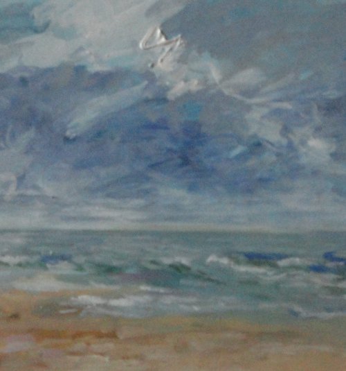 North Sea Waves by Ann Kilroy