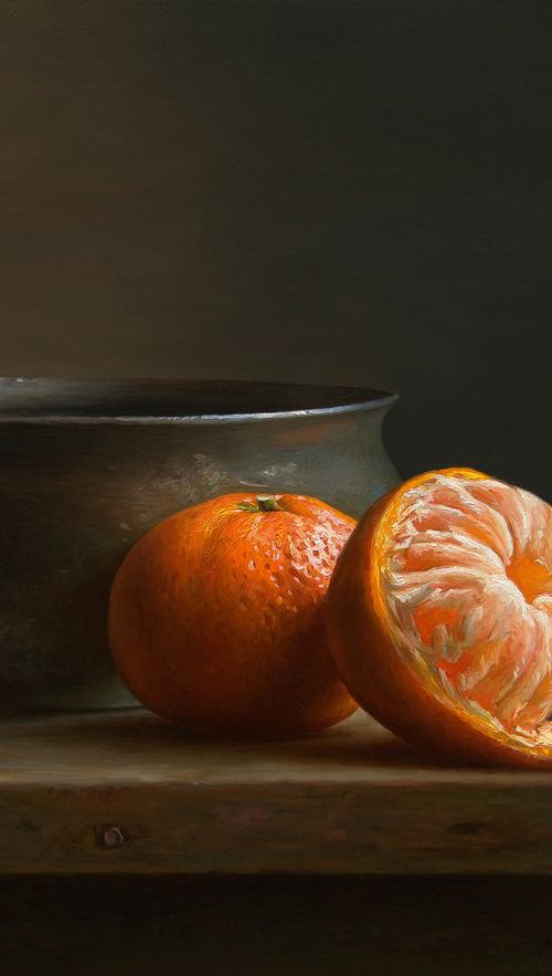 Mandarins by Albert Kechyan