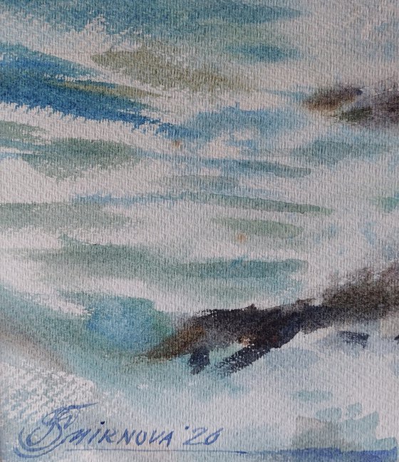 The waves