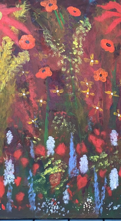 Flower forest by Alan Horne Art Originals