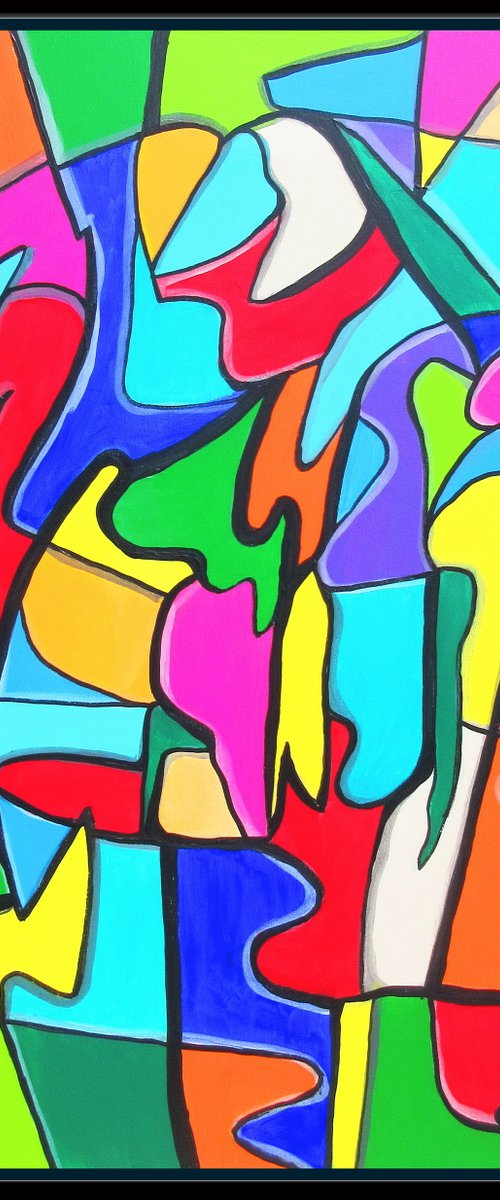 COLOUR  VARIATION  2,  XL,  framed by Tomaž Gorjanc - Tomo