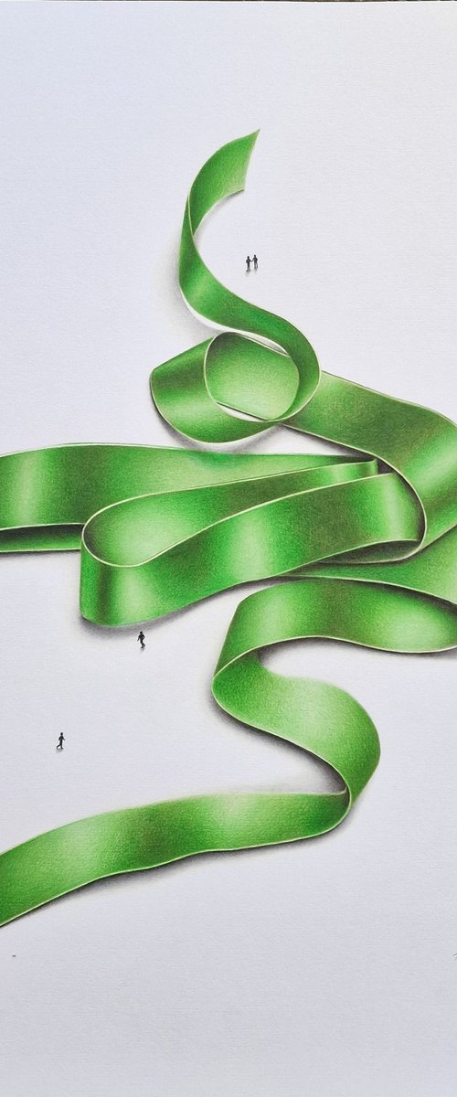 Green Ribbon by Daniel Shipton