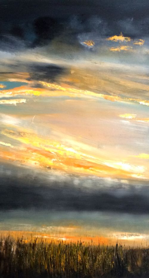 Fiery Clouds by Kimberley  Harris