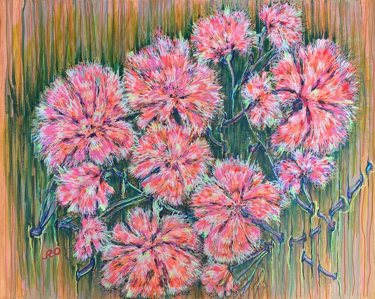  Ukrainian Fortitude By Olga Rokhmanyuk | Roartus, 28 X 22, Artwork For Sale On Artfinder