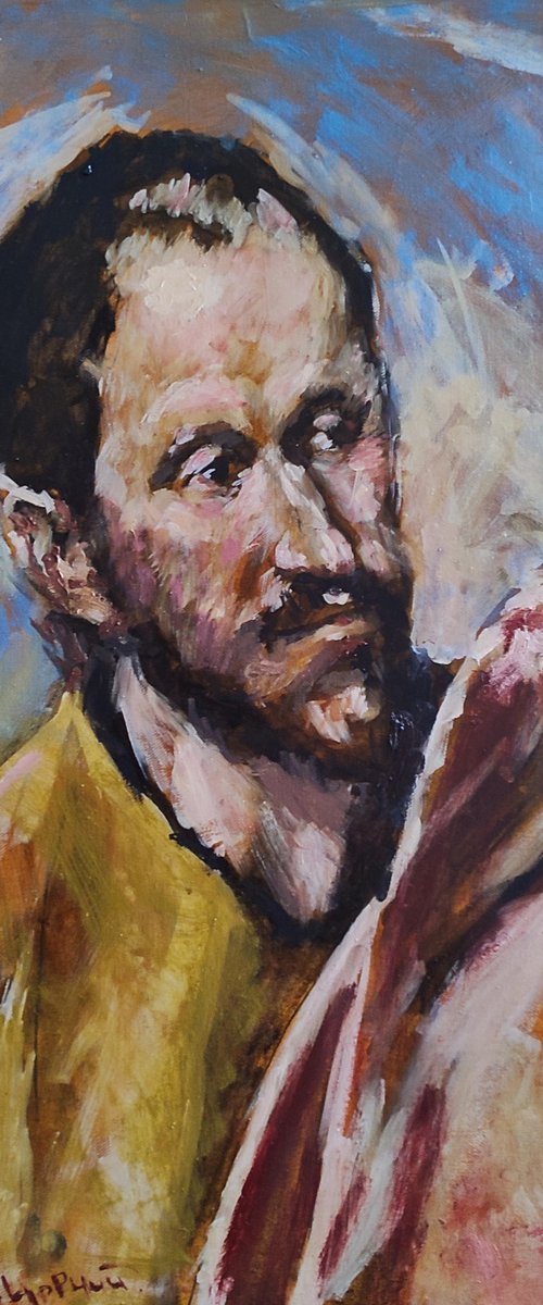 “Saint James — after El Greco” by Oleksa Chornyi