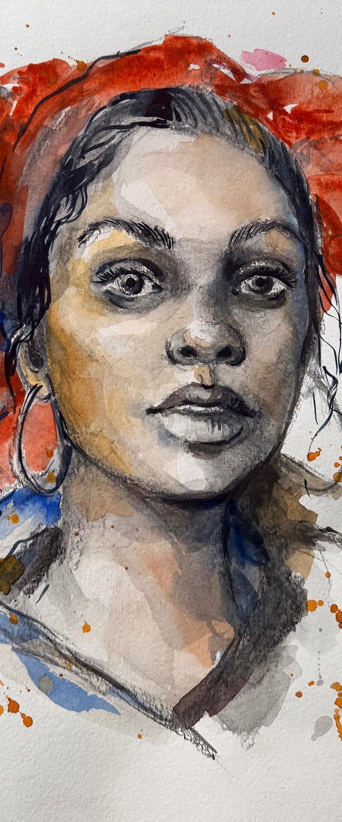 Fire in Her Silence by Maria Kireev