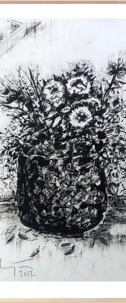 Flowers in the head by Alejos