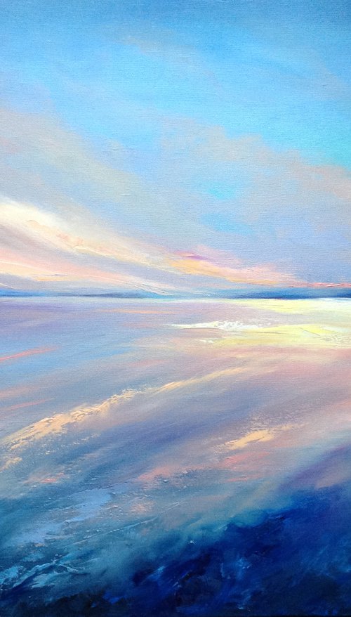 Sea of tranquility by Olena Hontar