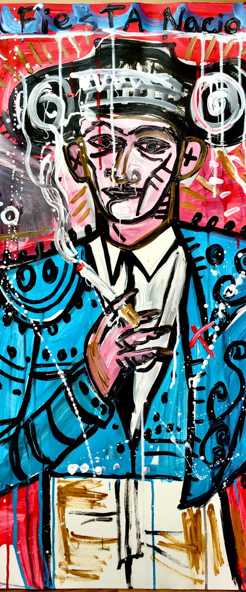 La Fiesta Nacional (Smoking) by Mercedes Lagunas