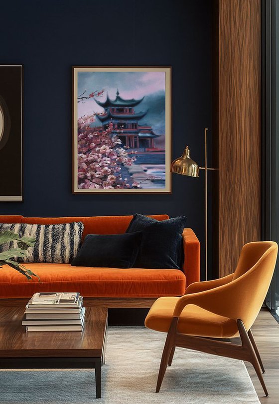 IN A JAPANESE GARDEN