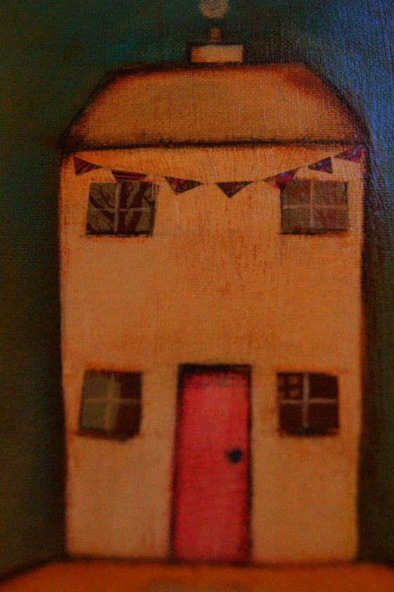 The Lonely House.., (with bunting)