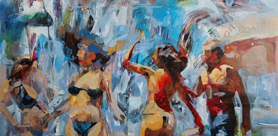 In the beat of liquid light