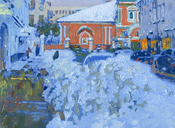 Brodnikov alley. The Church