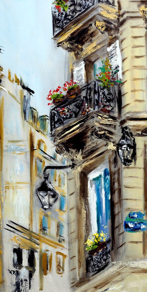 Parisian Balconies by Ruslana Levandovska