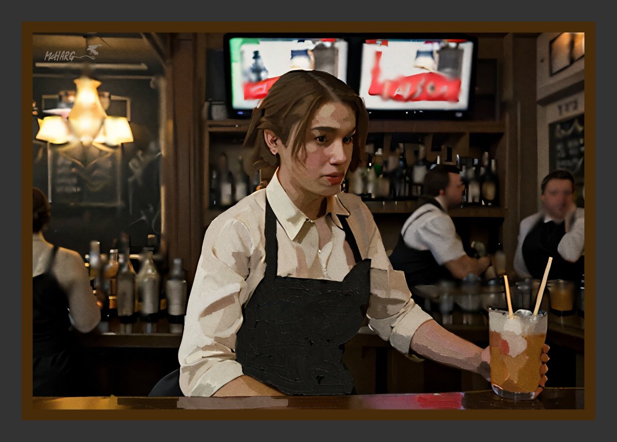 BARMAID by Joe McHarg