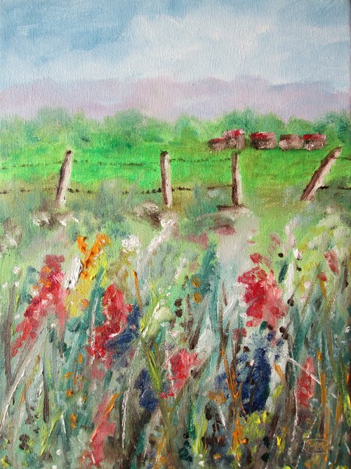 Meadow Flowers by MARJANSART