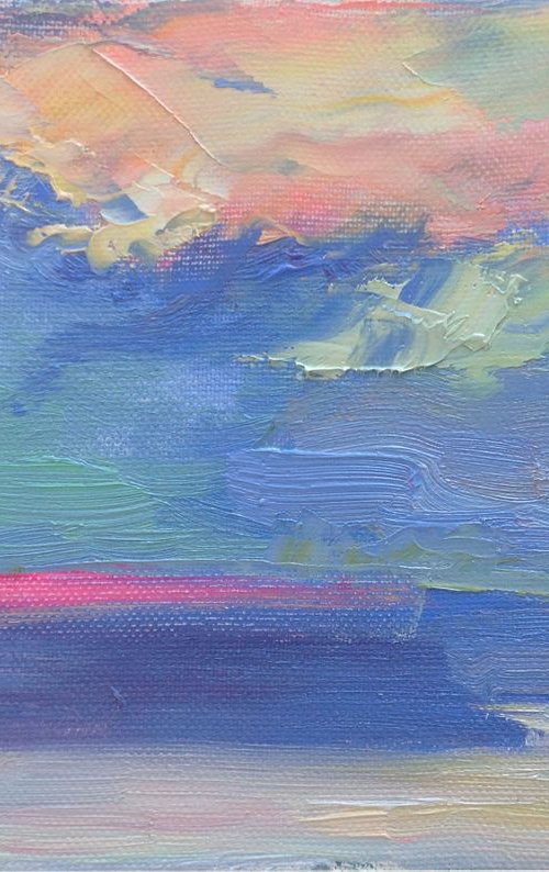 Summer sunset by Nataliia Nosyk