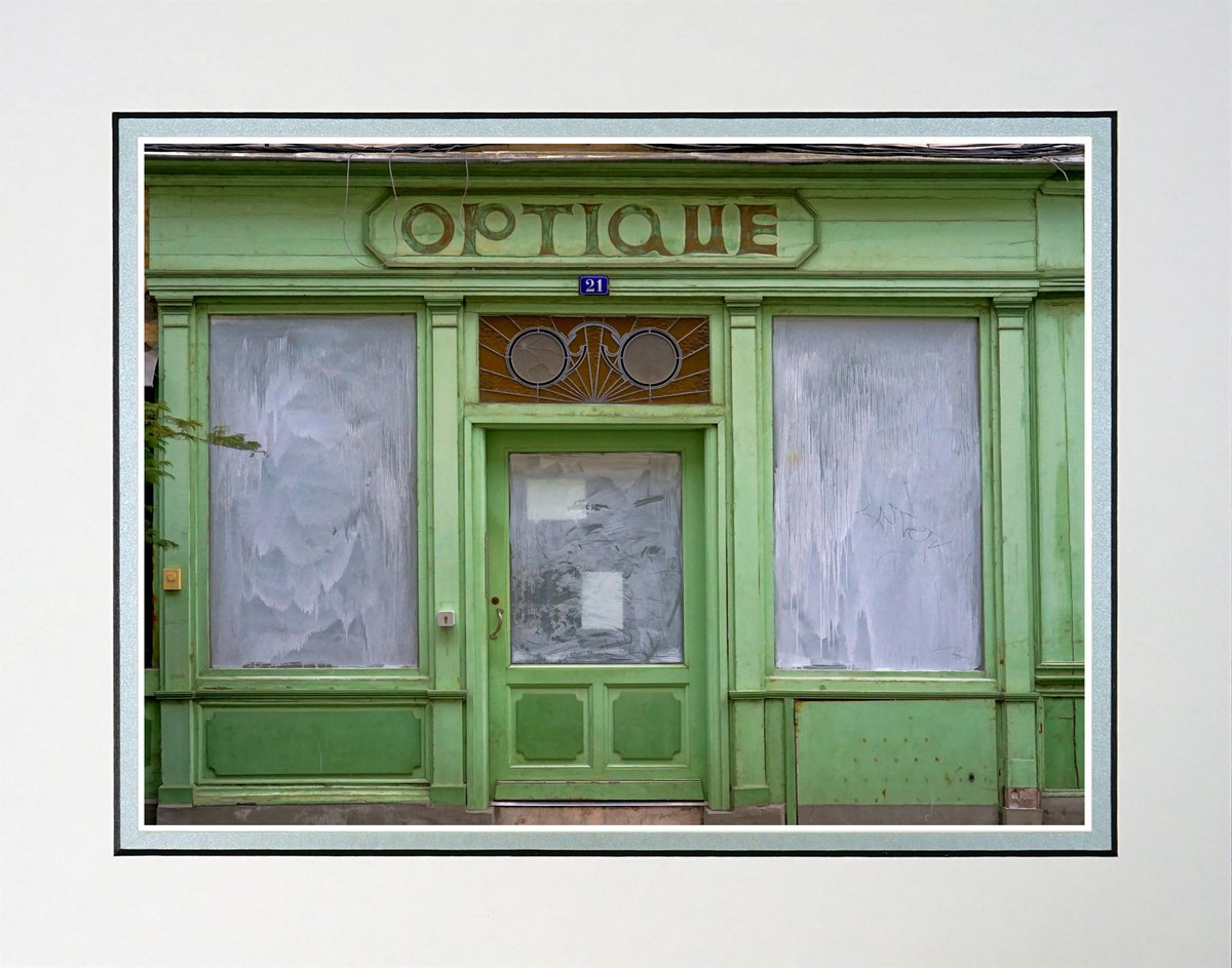 Abandoned Storefront Shopfront France Two by Robin Clarke