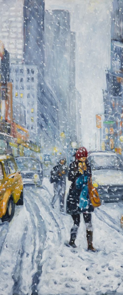 Urban Snowstorm by Ingrid Dohm