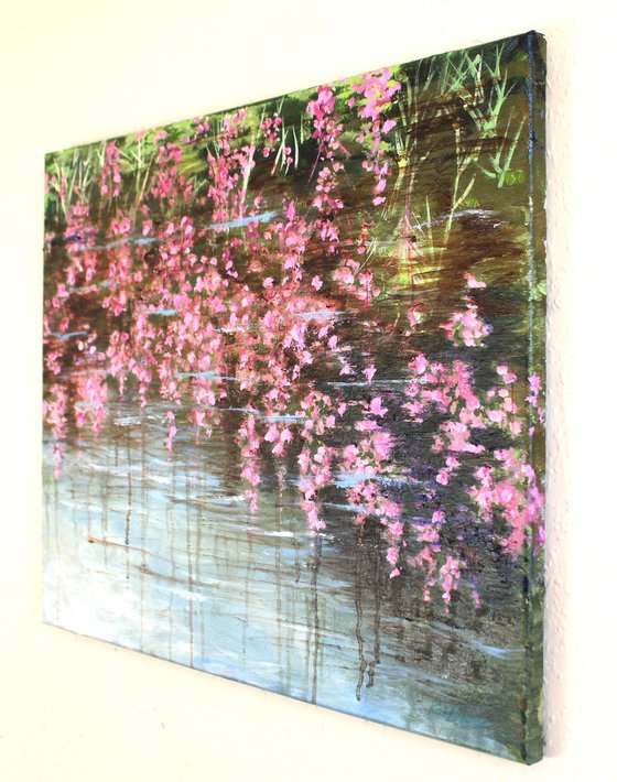 Flower Reflections in Water