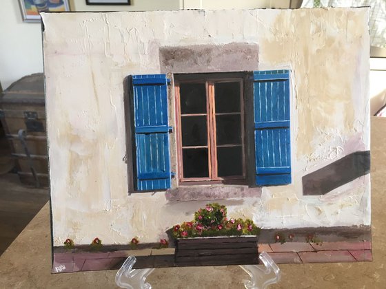 White Walls, Blue Shutters