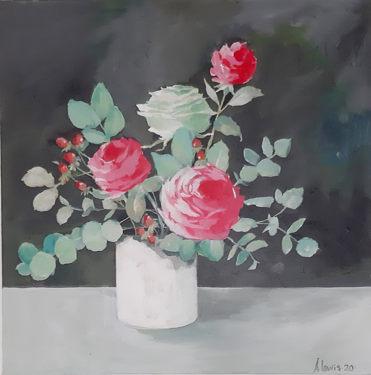Rose Bouquet by Amanda Lewis