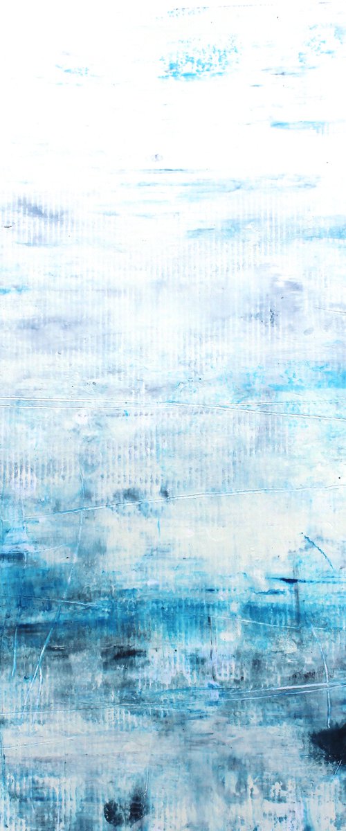 Blue landscape 2 by Laura Spring