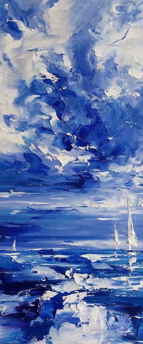 Abstract  seascape 05 by Andrej  Ostapchuk