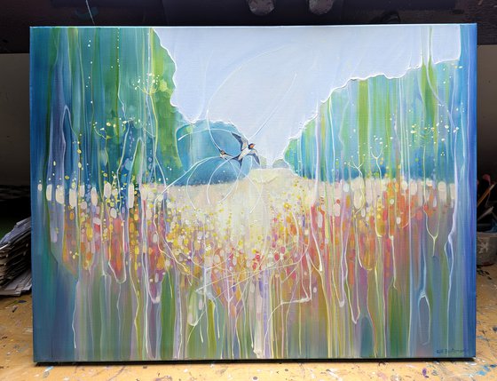 Summer Dance over the Meadow