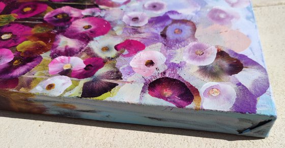 Pink Petal Landscape