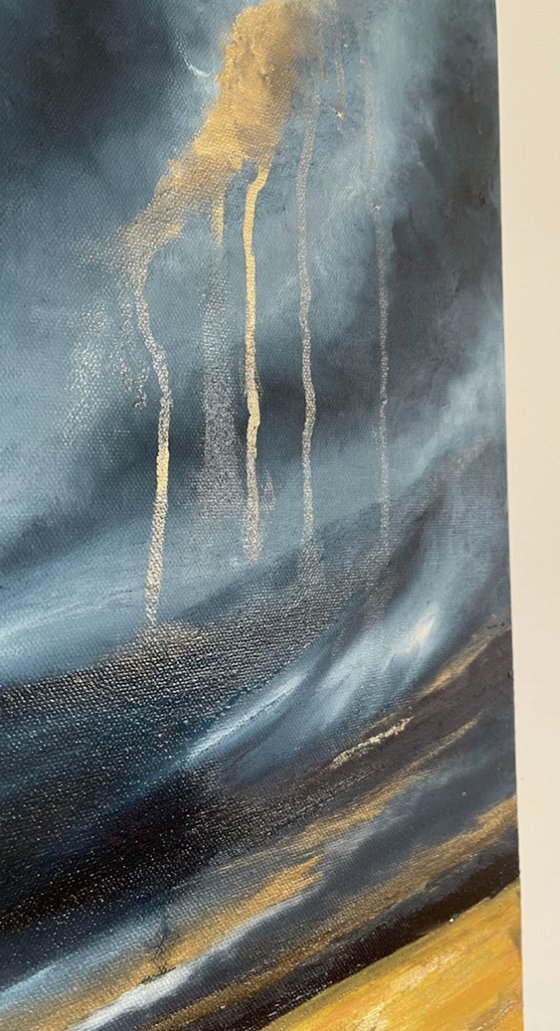 The moment before the storm