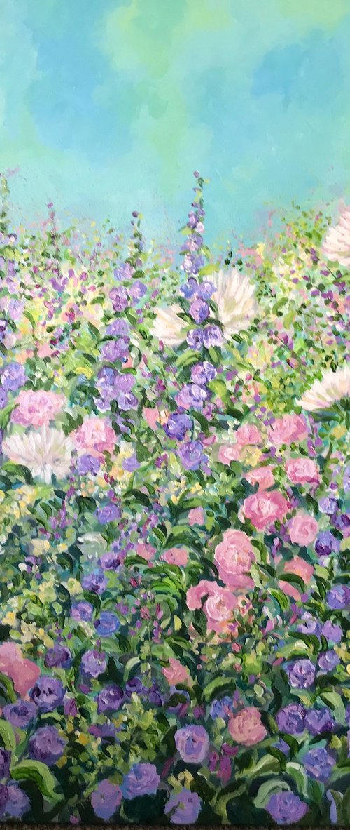 Pastel Garden by Colette Baumback