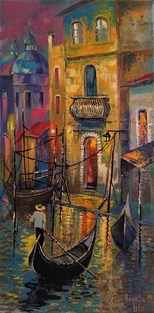 " Night in Venice " by Reneta Isin