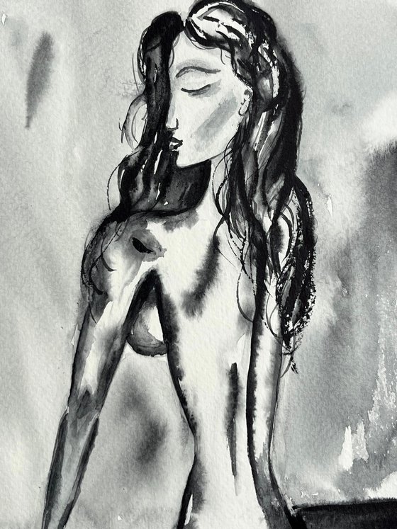 Woman Nude Painting
