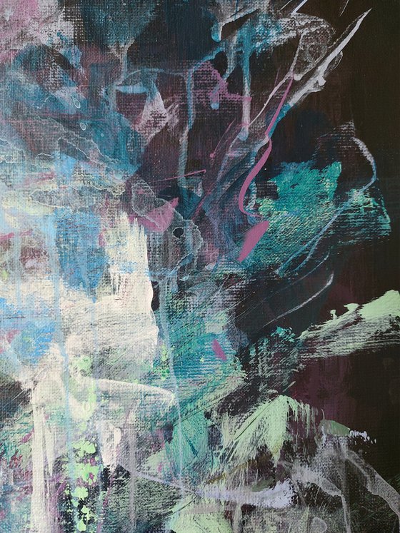 Blue rain