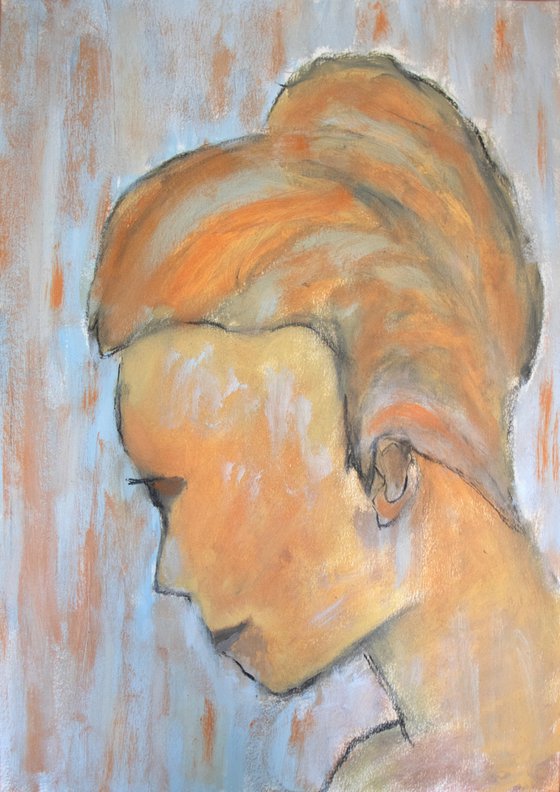 Study of a woman portrait LXXI