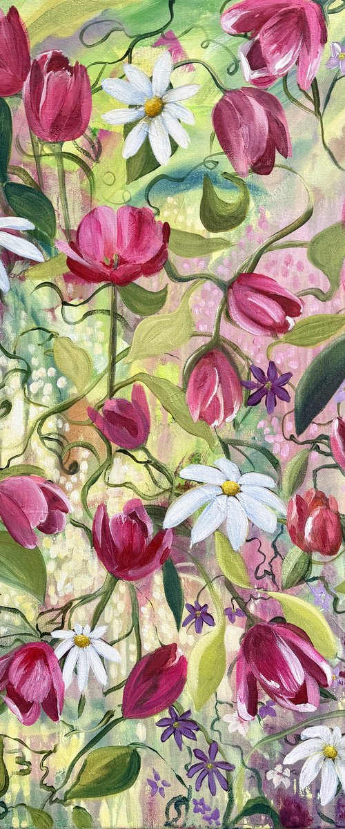 Chromatic garden by Emma Sian Pritchard