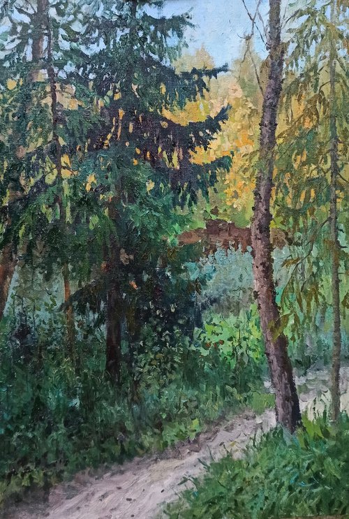 August in Verbilki by Olga Goryunova