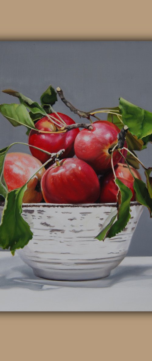 Still life with apples by Simona Tsvetkova