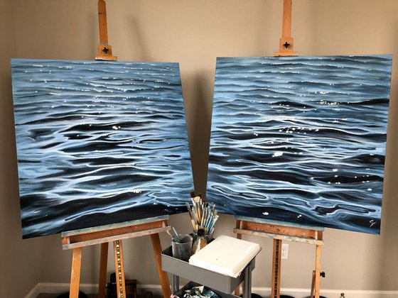 The Flow diptych