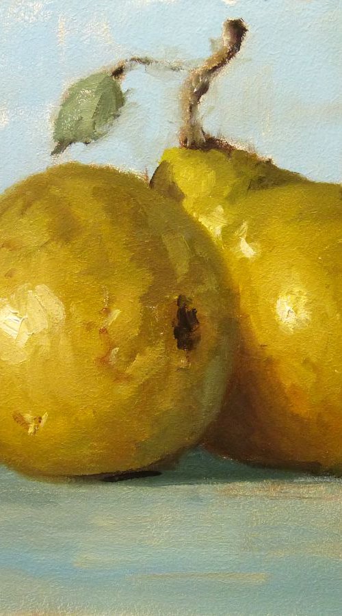 Blues Pears by Pascal Giroud