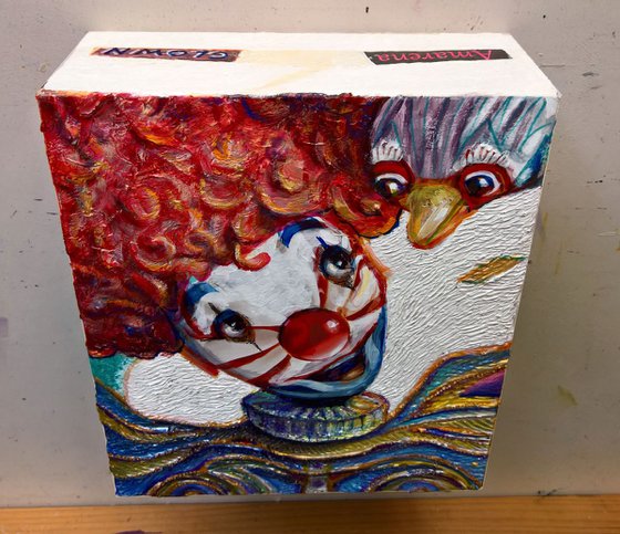 - AMARENA CLOWN - ( 20 x 17 x 6,5 cm )