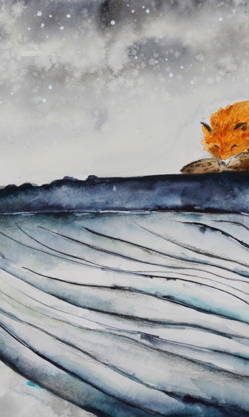 Whale & Fox by Evgenia Smirnova