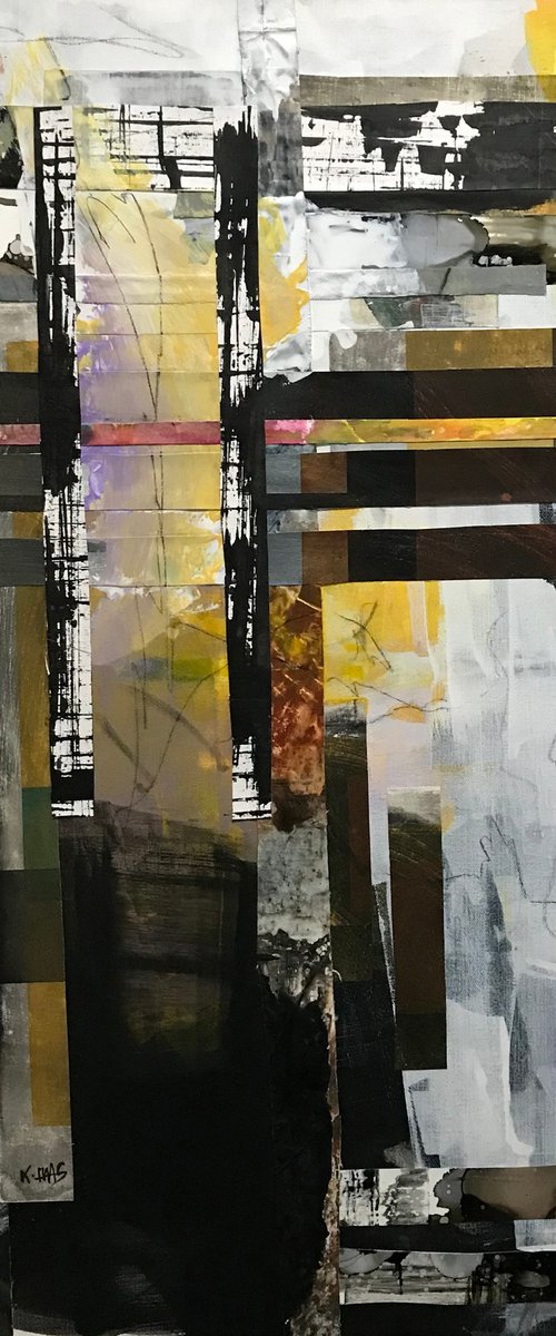 Pretty As Me Disjointed Reality Collage by Kris Haas