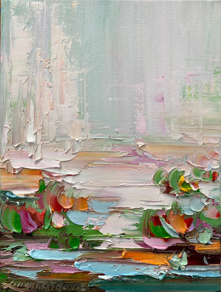 water lilies No 135 by Liliana Gigovic