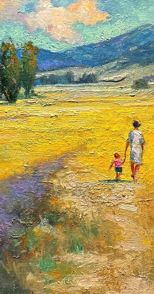 Golden Homestead by Emily Lane