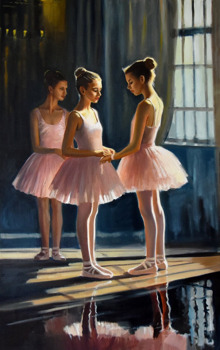 At the ballet studio by Serghei Ghetiu