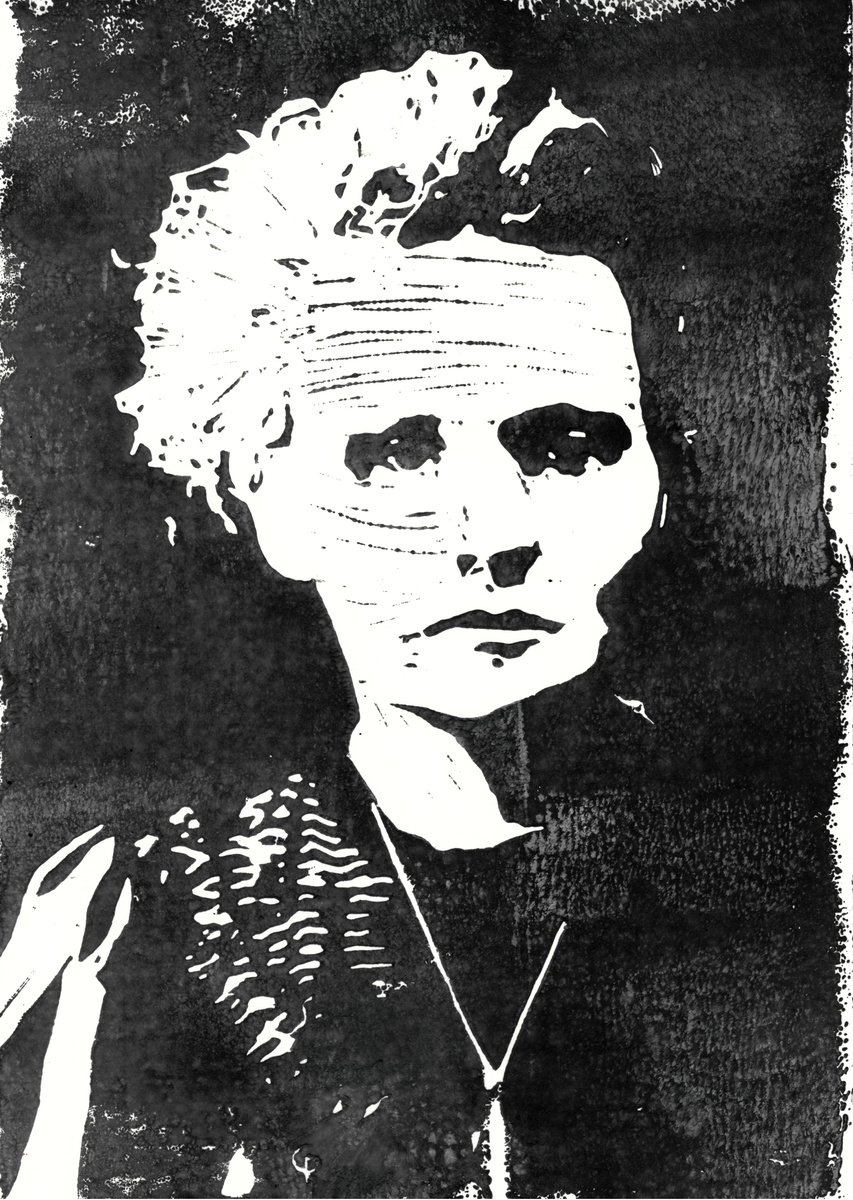 Dead And Known - Marie Curie by Reimaennchen - Christian Reimann