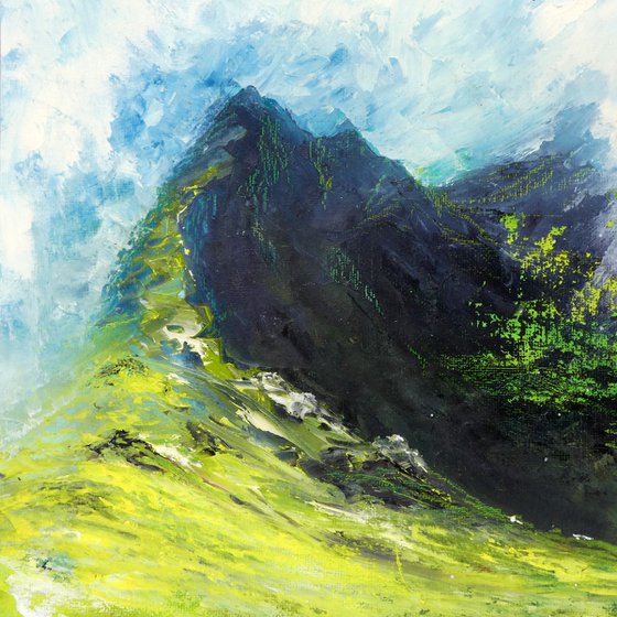 Aonach Eogach Ridge, Glencoe, Scotland